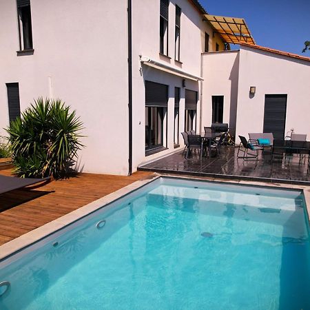 Villa Contemporaine, Jardin Mediterraneen Et Piscine Privee Saint-Jean-Pla-de-Corts Dış mekan fotoğraf