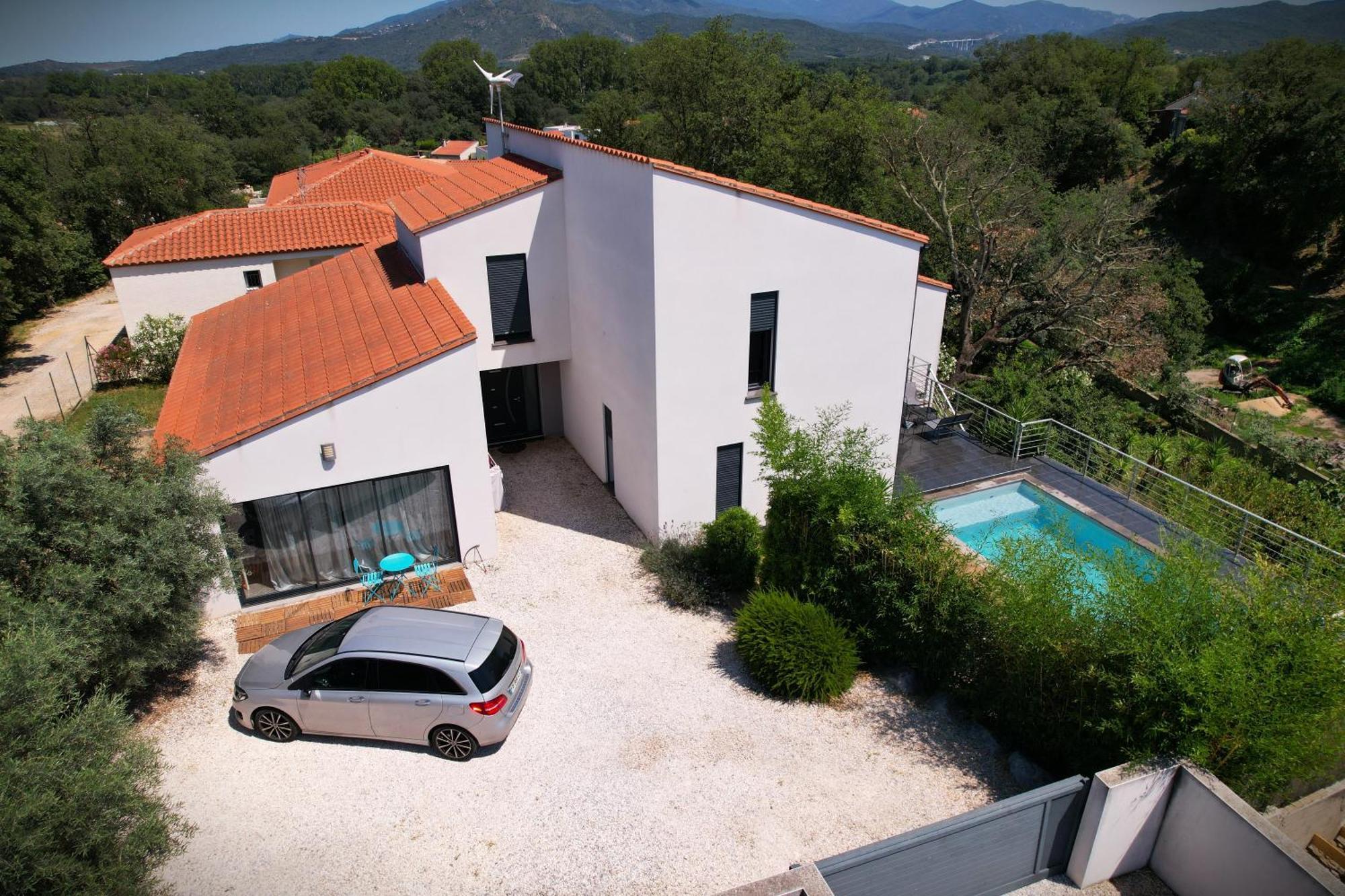 Villa Contemporaine, Jardin Mediterraneen Et Piscine Privee Saint-Jean-Pla-de-Corts Dış mekan fotoğraf