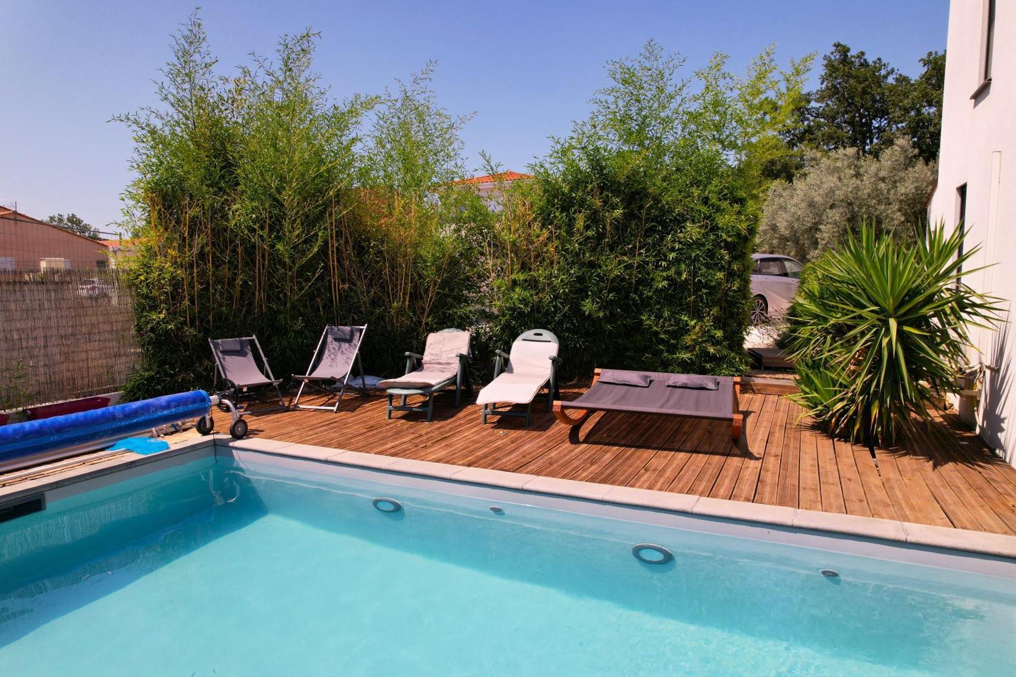 Villa Contemporaine, Jardin Mediterraneen Et Piscine Privee Saint-Jean-Pla-de-Corts Dış mekan fotoğraf